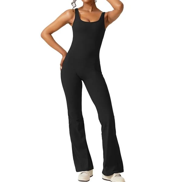 💥2024 New Sales - 49% OFF🔥Sexy Backless Flare Jumpsuits: Irresistible Sleeveless Style!