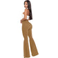 Women’s High-waist Stretch Flared Denim Pants