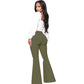 Women’s High-waist Stretch Flared Denim Pants