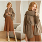 🔥HOT SALE 50% 0FF🔥Ideal Gift - Faux Cashmere Warm Dual Purpose Shawl Scarf Cardigan