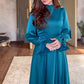 👗 👗✨✨✨Temperament Elegant Ruffled Long Sleeve Dress✨✨✨ 👗 👗